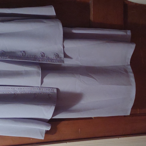 R&M Richards Dresses Vintage Grannycore 8s Beaded Dress Suit Sheer